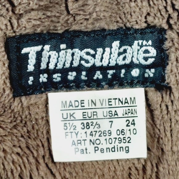 Salomon Women's Emmy Waterproof Suede Winter Boots Thinsulate Brown B542 - Picture 9 of 12